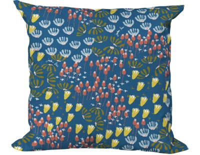 Coussin décoratif en tissu imprimé Eveil (40 x 40 cm)