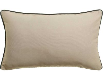 Coussin extérieur uni Alga 30 x 50 cm (Galet)