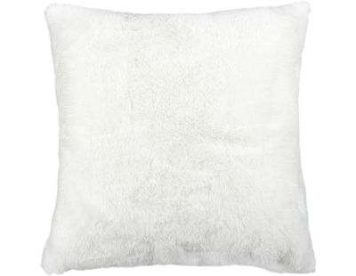 Coussin imitation fourrure 40 x 40 cm Opulence (Ecru)