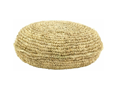 Coussin en sisal 