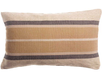 Coussin en tissu Gatsby  40 x 65 cm (Sienne)