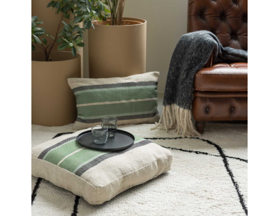 Coussin en tissu Gatsby  40 x 65 cm (Eucalyptus)