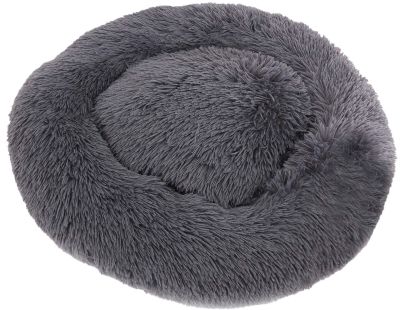 Coussins à poils longs pour animaux 60 cm (Gris antharcite)