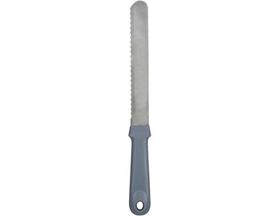 Couteau découpe génoise 33 cm (Gris)