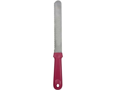 Couteau découpe génoise 35 cm (Framboise)