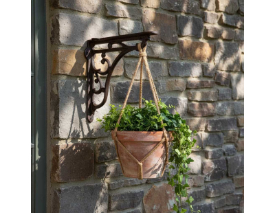 Crédence à patère murale en fonte (24 cm)