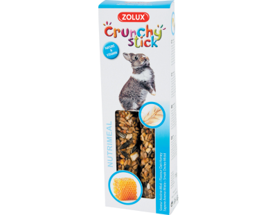 Crunchy stick pour lapin saveur avoine et miel