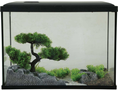 Décor complet pour aquarium 40 cm Landscape (Arbre)