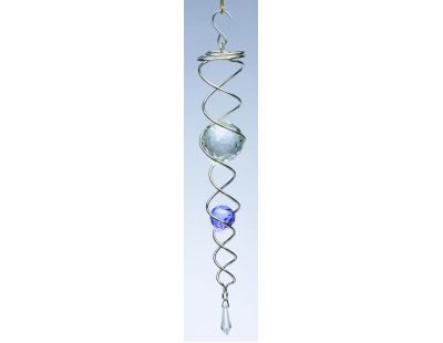 Mobile à vent design Crystal Tail (Violet)