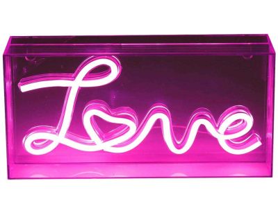 Décoration lumineuse  led Néon (Love (rose))