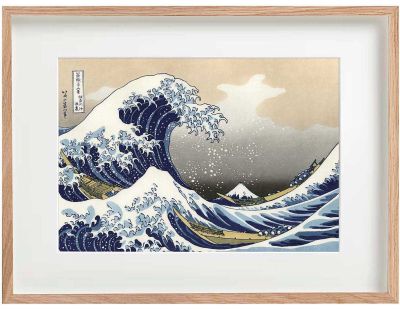 Décoration murale Vagues 30 x 40 cm