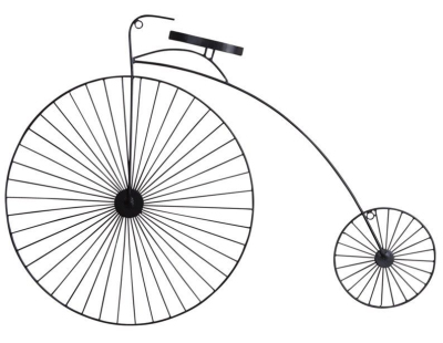 Décoration murale bicyclette