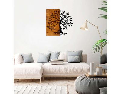 Décoration murale en bois et métal Walnut (Arbre)