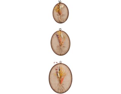 Décoration murale en jute  Aluk (Lot de 3)