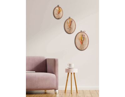 Décoration murale en jute  Aluk (Lot de 3)