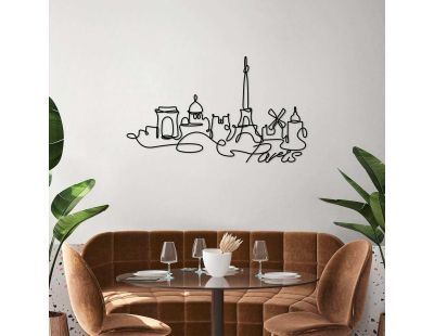 Décoration murale en métal (Paris)