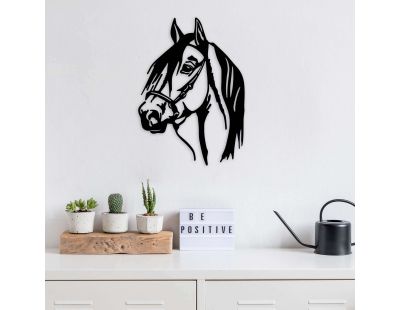 Décoration murale en métal Acess (Tête de cheval)