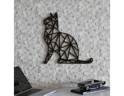 Décoration murale en métal Animal (Chat assis)