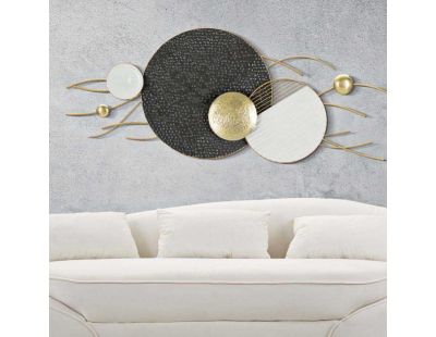 Décoration murale en métal Boly 129.5 x 8.3 x 53.3 cm