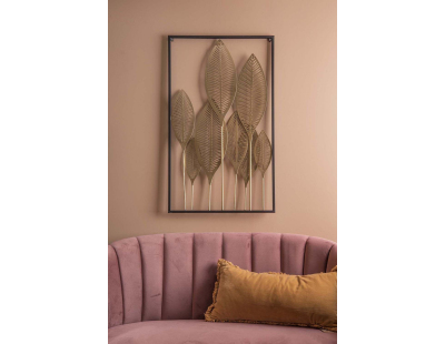 Décoration murale en métal Gold