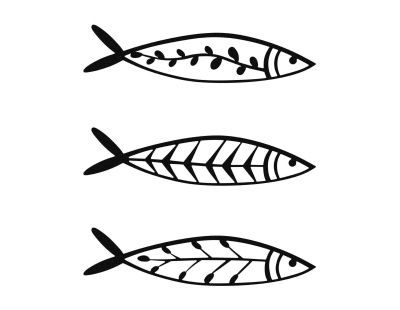 Décoration murale en métal - Mer (Poisson)