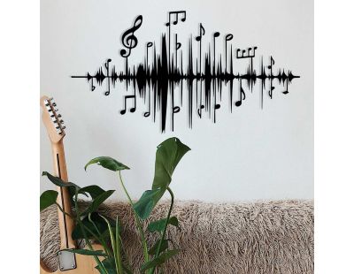 Décoration murale en métal (Musique)