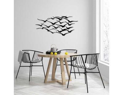 Décoration murale en métal (Oiseaux)