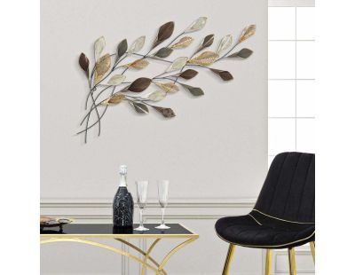 Décoration murale en métal Ramo 46 x 5.5 x 87.5 cm
