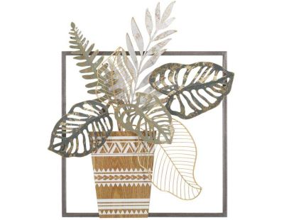 Décoration murale en métal  Vaso 54 x 6.4 x 62.9 cm