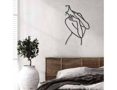 Décoration murale en métal Woman (Modèle 2)