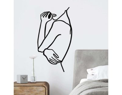 Décoration murale en métal Woman (Modèle 5)