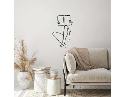 Décoration murale en métal Woman (Modèle 6)