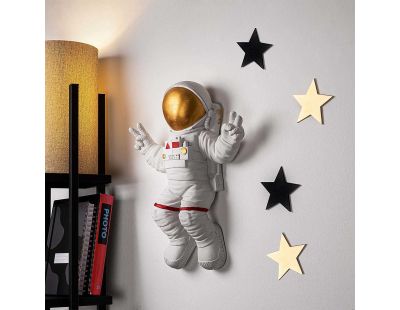 Décoration murale en polyester Astronaute
Décoration murale en polyester Astronaute (Casque doré)