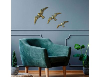 Décoration murale en polyester Oiseaux en vol (Modèle 1)