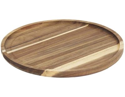 Dessous d'assiette en acacia 32 cm