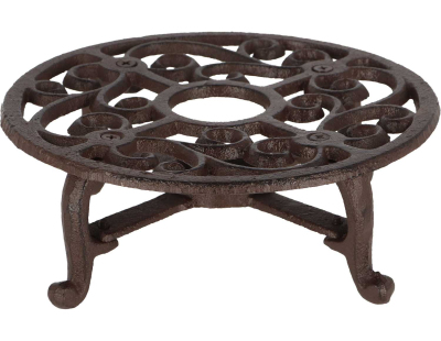 Dessous de plat chauffe-plat en fonte