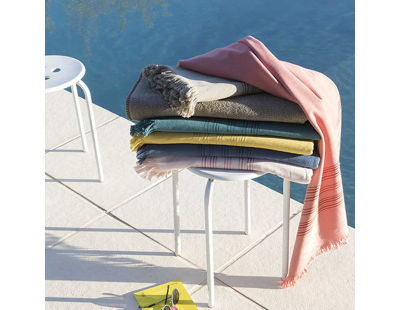 Drap de bain Cancun 90 x 180 cm (Perle)