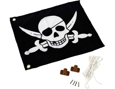 Drapeau Pirates avec système d'hisse