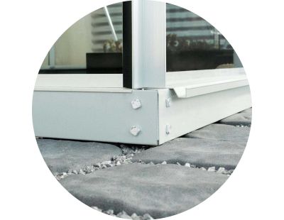 Embase pour serre 900 - 6 cm