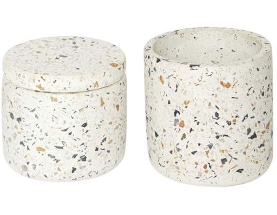 Ensemble pots Terrazzo (Lot de 2)