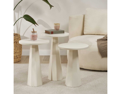 Ensemble de 3 tables d'appoint Lilyum