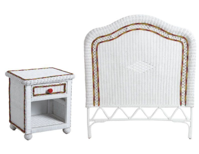 Ensemble tête de lit + table de nuit