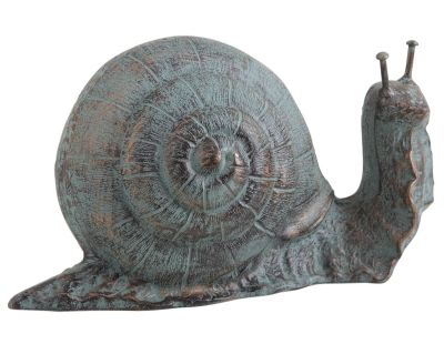 Escargot décoratif en fonte