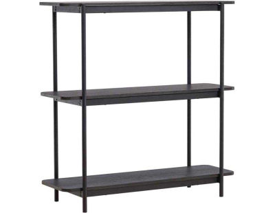 Etagère 120 x 40 x 120 cm Heim (Noir)