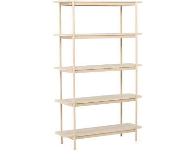 Etagère 120 x 40 x 190 cm Heim (Bois clair)