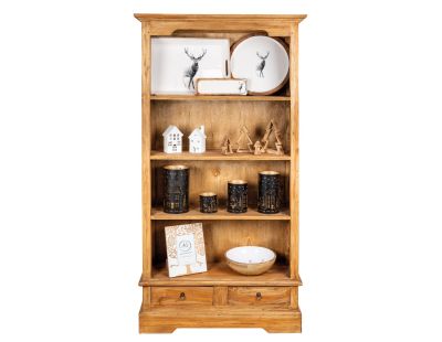 Etagère en acajou naturel