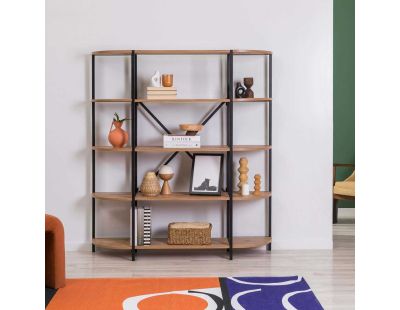 Etagère en aggloméré et métal Signa