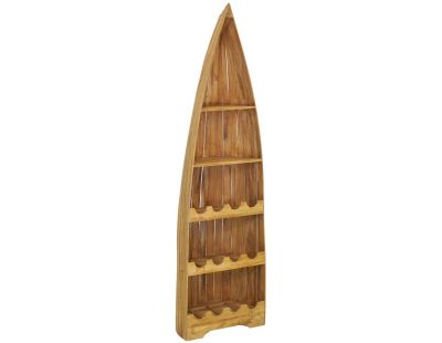 Étagère en acajou Barque (1)