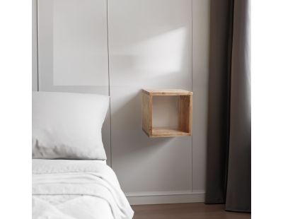 Etagère 1 case en épicéa ciré miel (1 case)