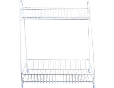 Etagère de cuisine en métal Tidy 30 x 20 x 34.5 cm (Blanc mat)